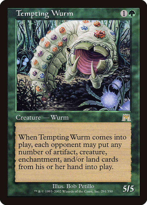 Tempting Wurm [291] [Onslaught] [Non-Foil]