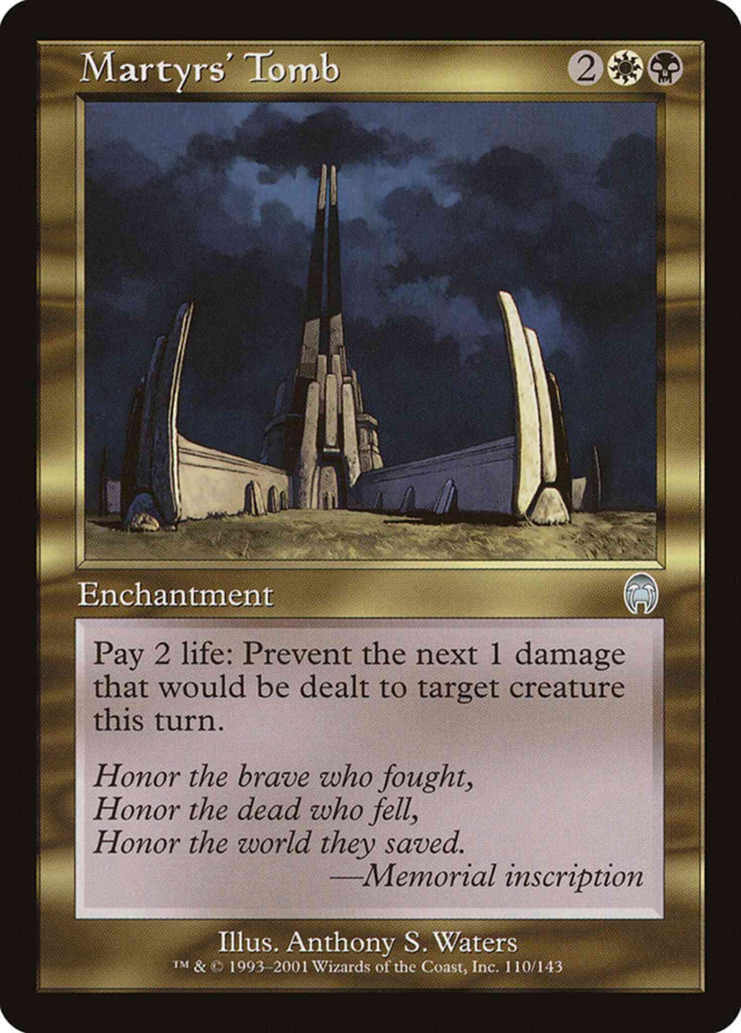 Martyrs' Tomb [110] [Apocalypse] [Non-Foil]