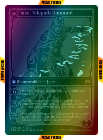 Jace, Vryn's Prodigy // Jace, Telepath Unbound [60] [San Diego Comic-Con 2015] [Foil]