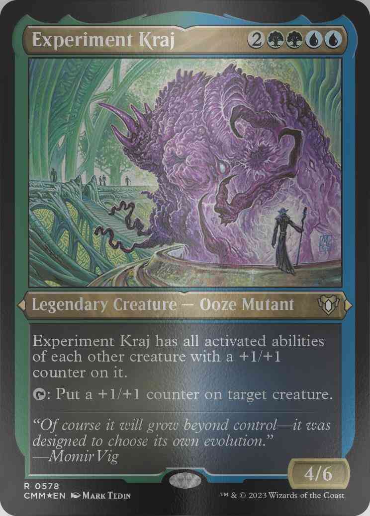 Experiment Kraj [578] [Commander Masters] [Etched Foil]