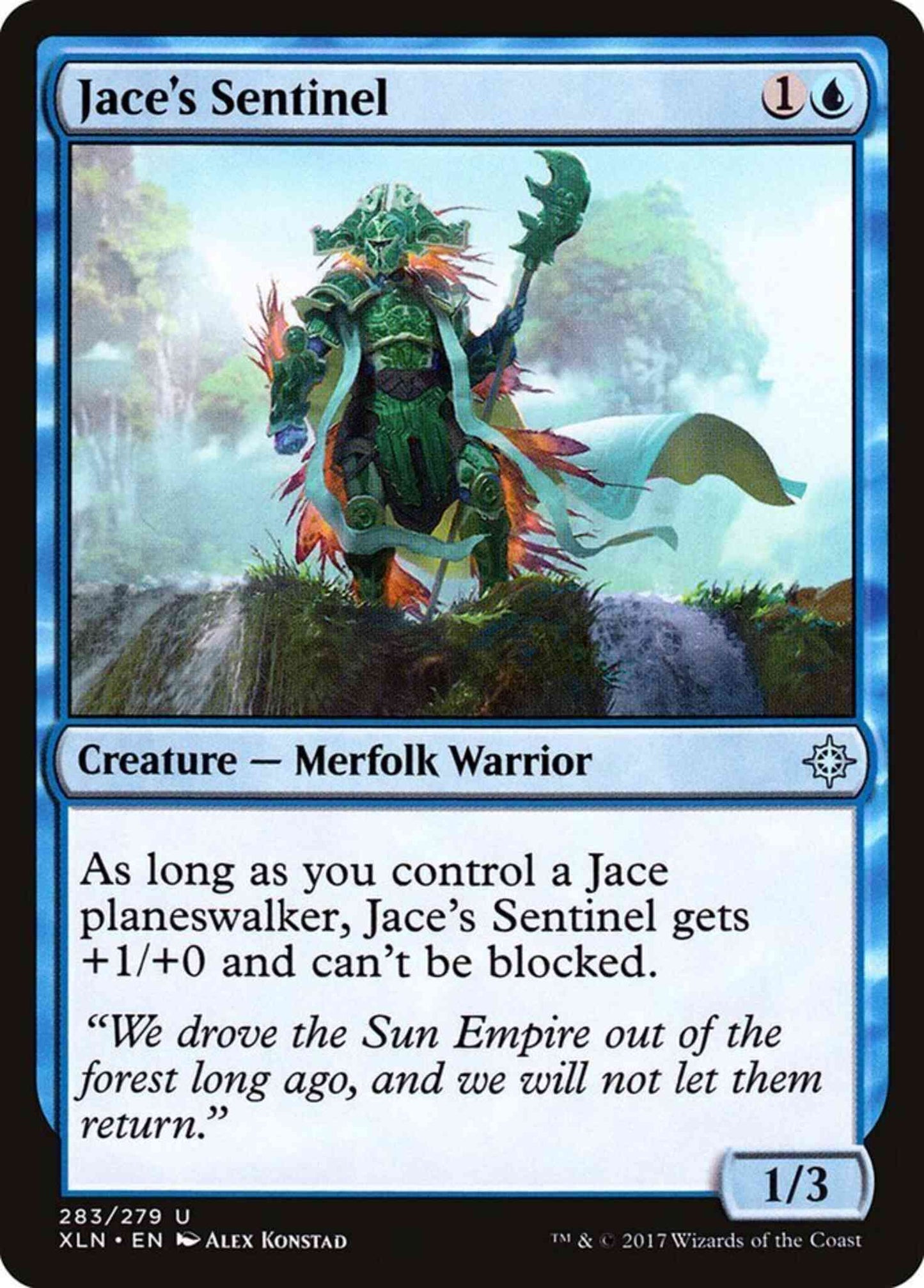 Jace's Sentinel [283] [Planeswalker Deck Exclusive] [Ixalan] [Non-Foil]