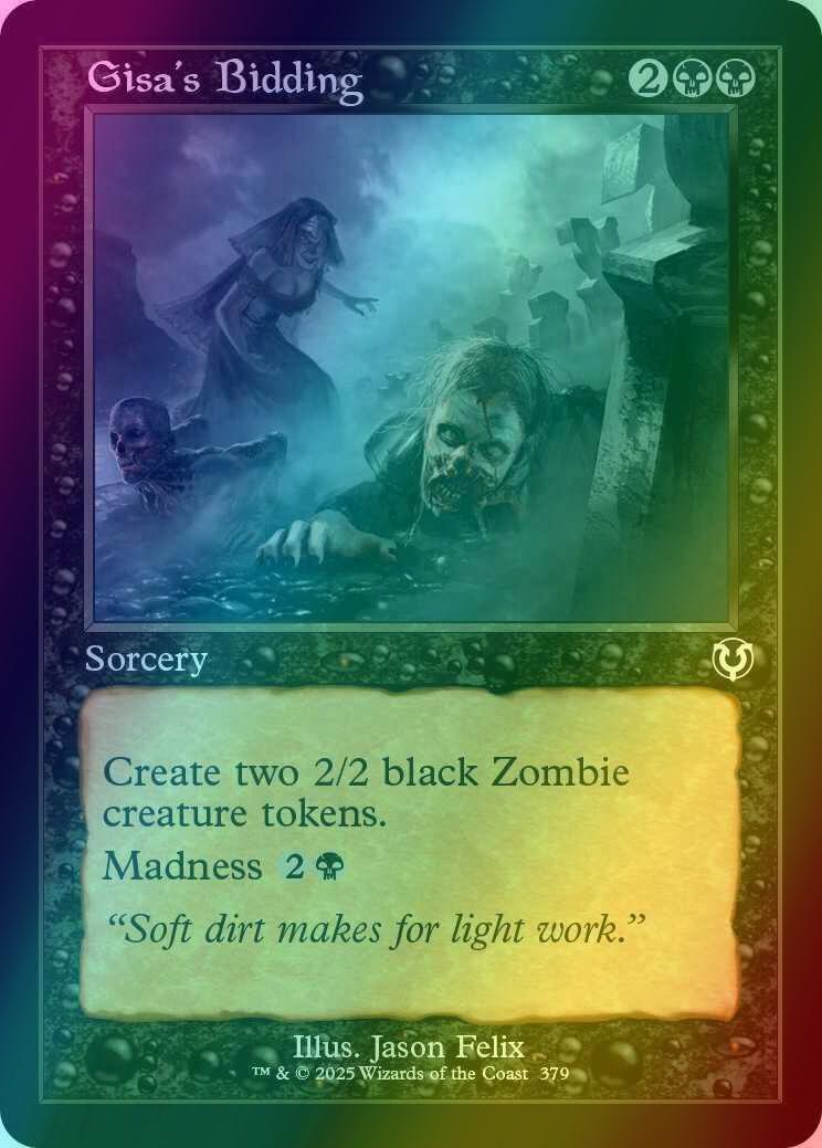Gisa's Bidding [379] [Retro Frame] [Innistrad Remastered] [Foil]