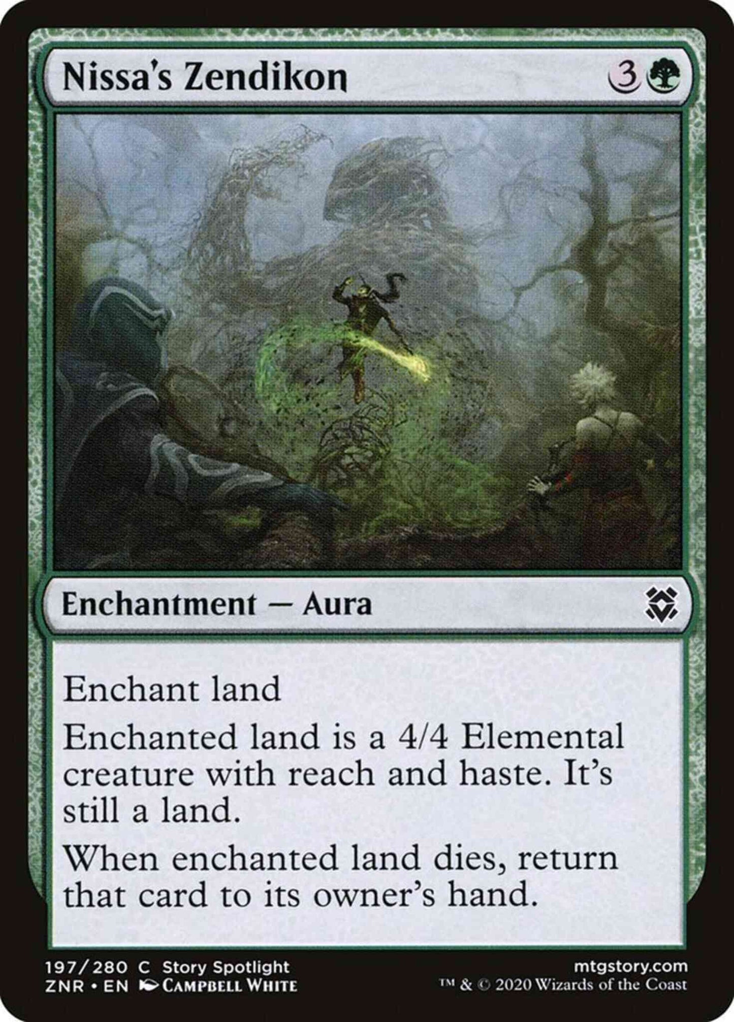 Nissa's Zendikon [197] [Zendikar Rising] [Non-Foil]