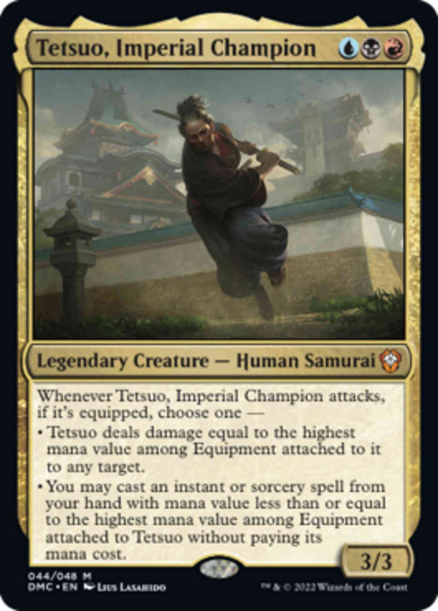 Tetsuo, Imperial Champion [44] [Legends Retold] [Dominaria United: Commander] [Non-Foil]