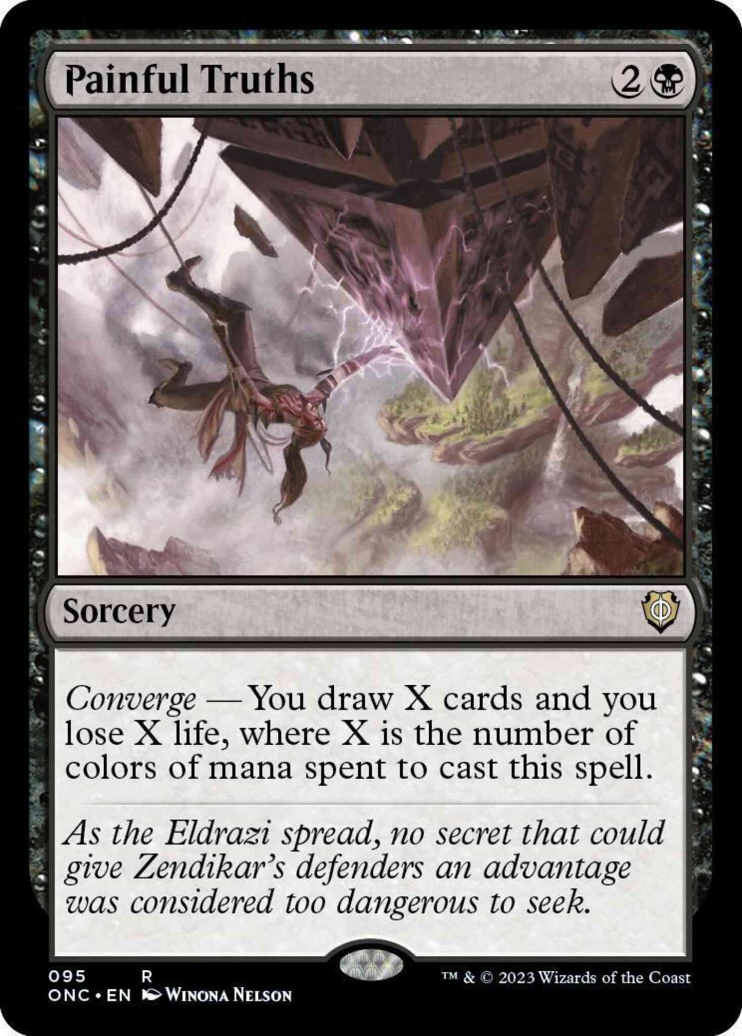 Painful Truths [95] [Phyrexia: All Will Be One: Commander] [Non-Foil]