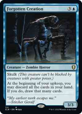 Forgotten Creation [721] [Commander Legends: Battle for Baldur's Gate] [Non-Foil]
