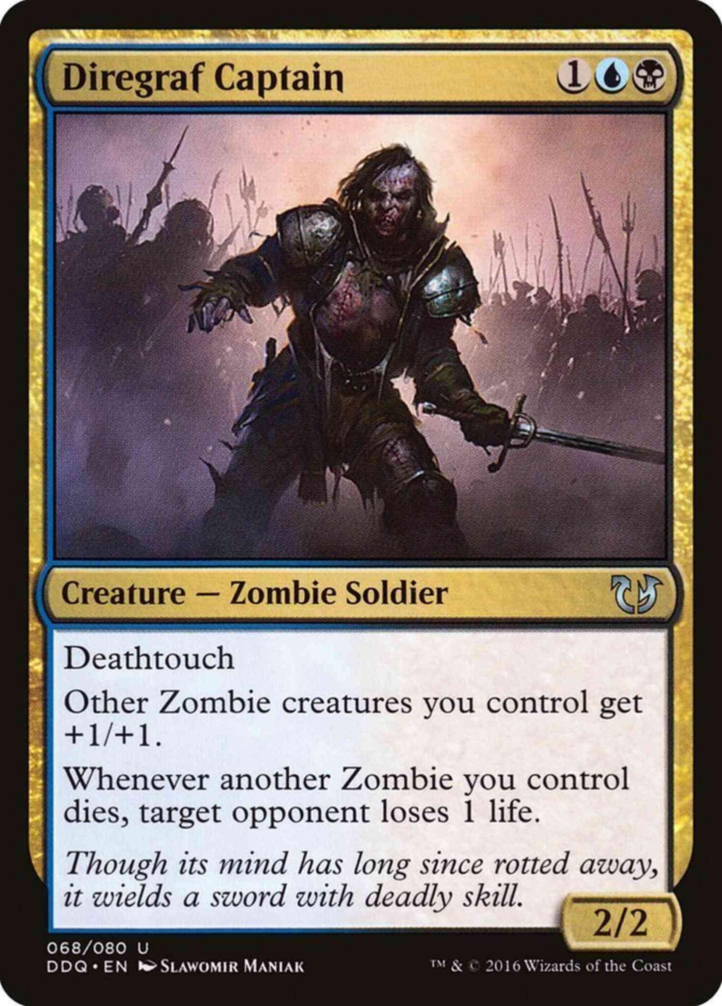 Diregraf Captain [68] [Duel Decks Blessed vs Cursed] [Non-Foil]