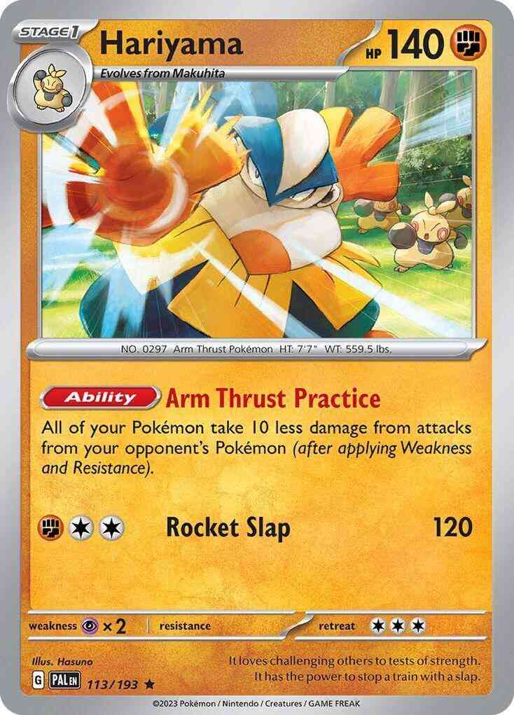 Hariyama - 113/193 - Rare [sv02-113] [Holo]