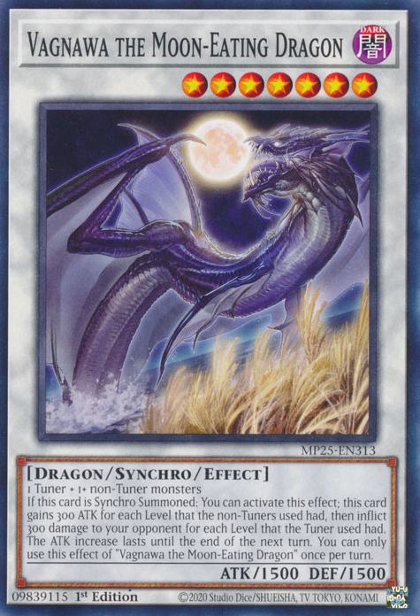 Vagnawa the Moon-Eating Dragon - MP25-EN313 - Common - 1st Edition