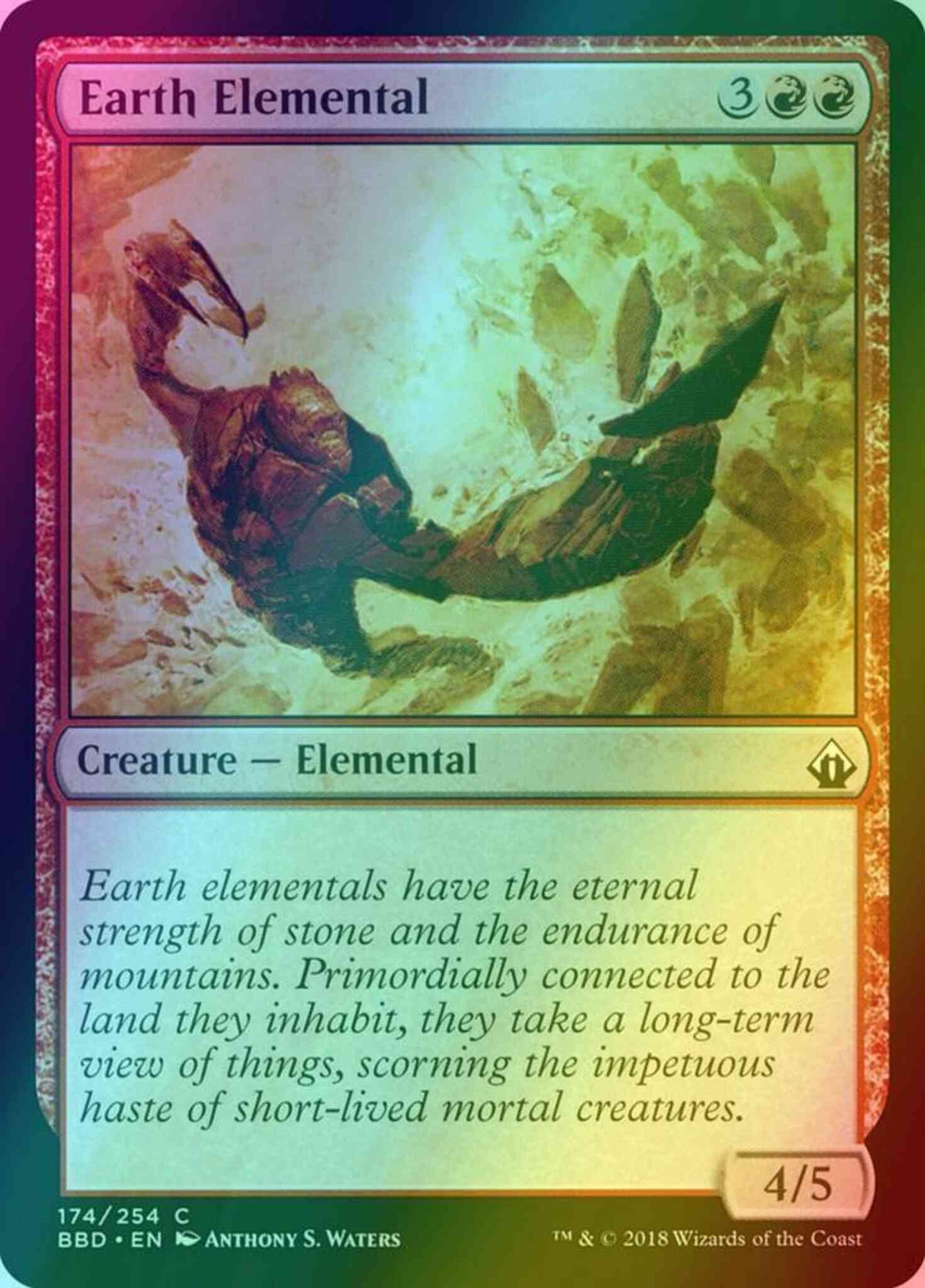 Earth Elemental [174] [Battlebond] [Foil]