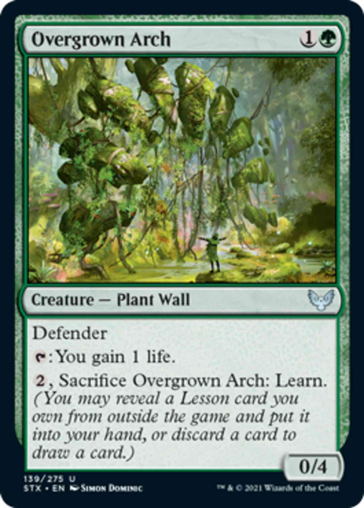 Overgrown Arch [139] [Strixhaven: School of Mages] [Non-Foil]