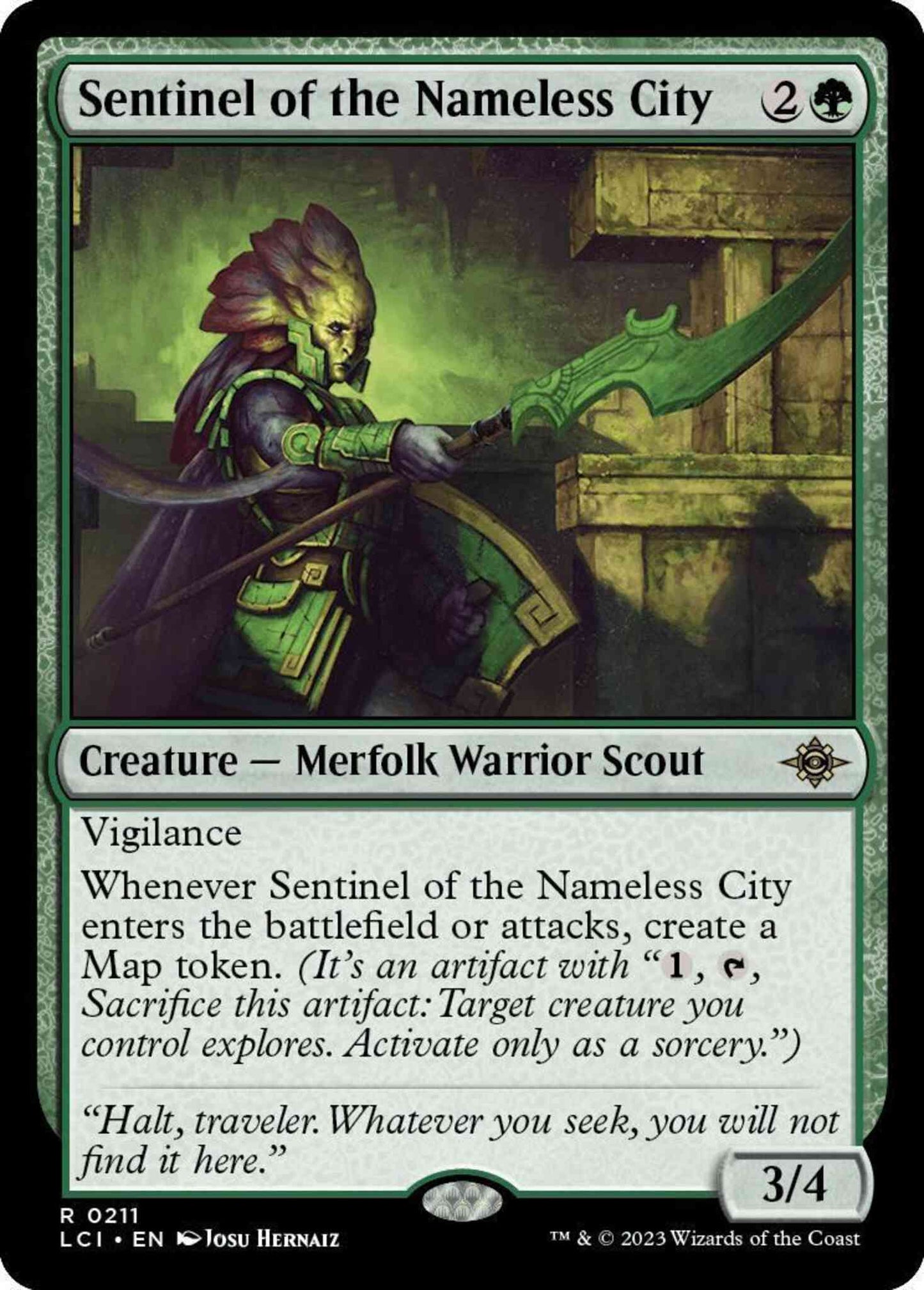 Sentinel of the Nameless City [211] [The Lost Caverns of Ixalan] [Non-Foil]