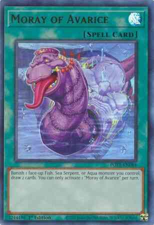 Moray of Avarice - POTE-EN084 - Ultra Rare - Unlimited
