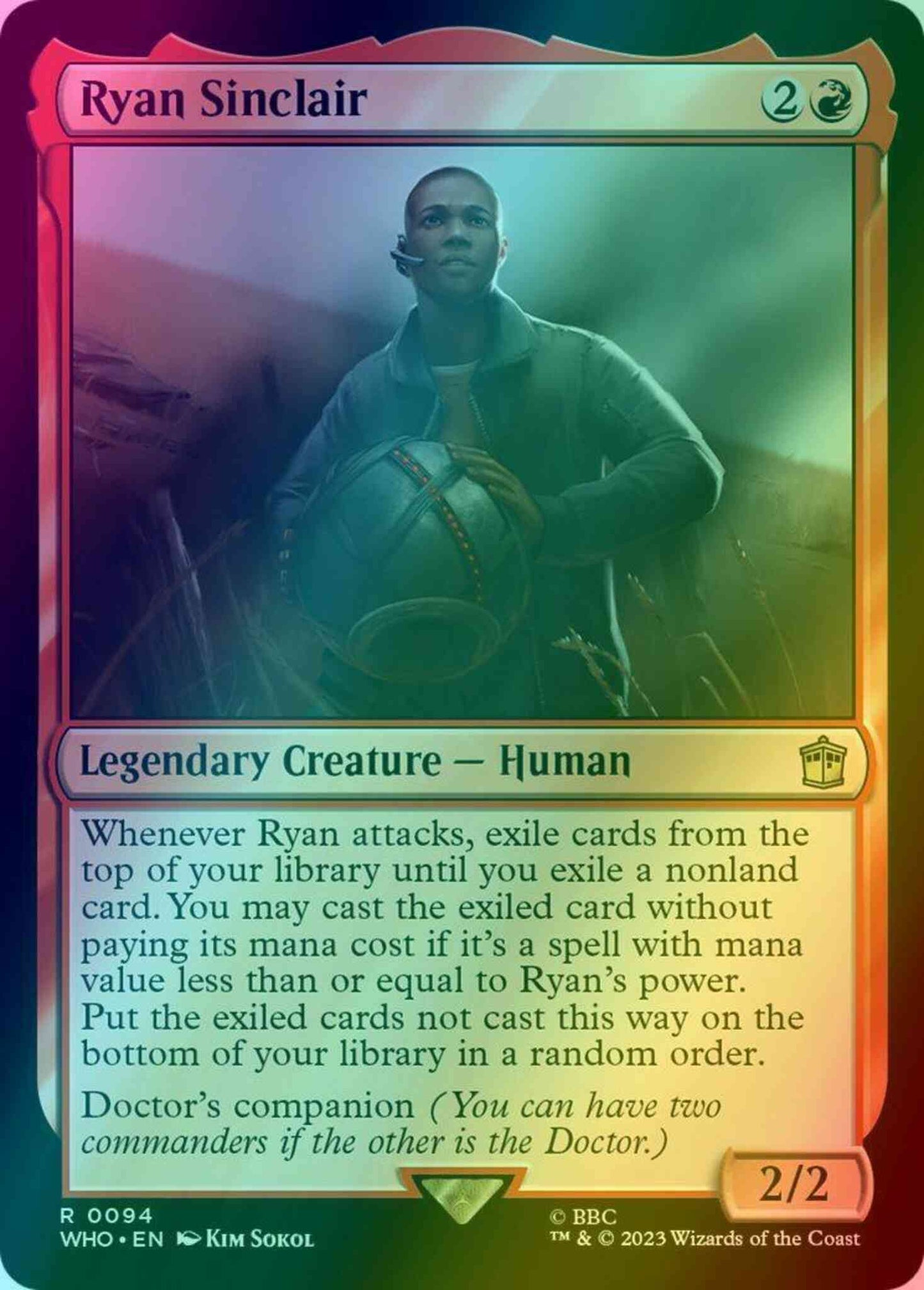 Ryan Sinclair [94] [Universes Beyond: Doctor Who] [Foil]