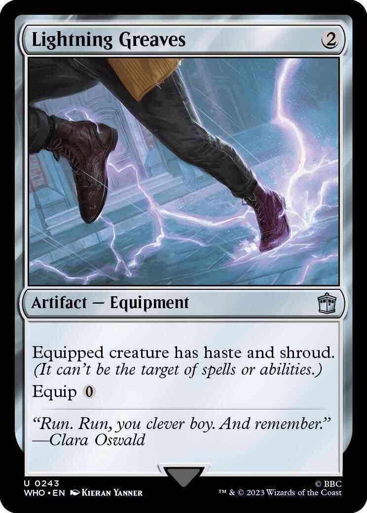 Lightning Greaves [243] [Universes Beyond: Doctor Who] [Non-Foil]