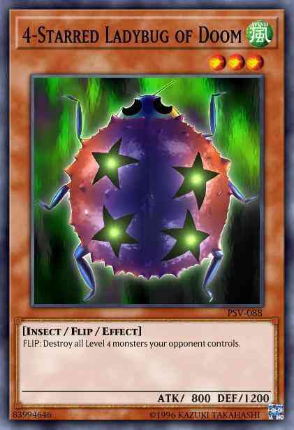 4-Starred Ladybug of Doom - YSYR-EN010 - Common - Unlimited