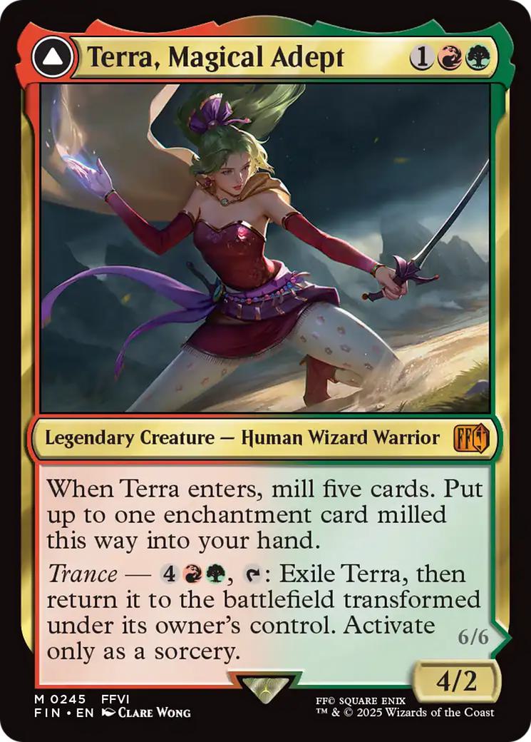 Terra, Magical Adept // Esper Terra [245] [FINAL FANTASY] [Non-Foil]