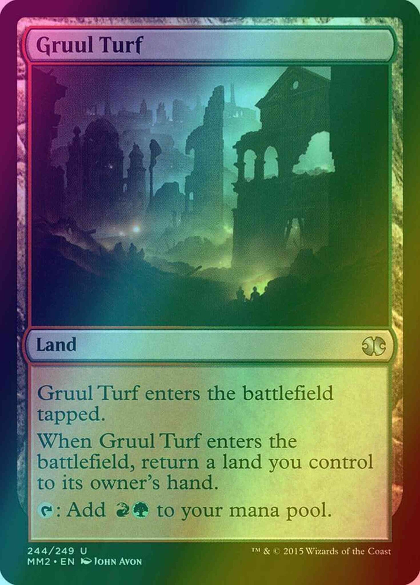 Gruul Turf [244] [Modern Masters 2015] [Foil]