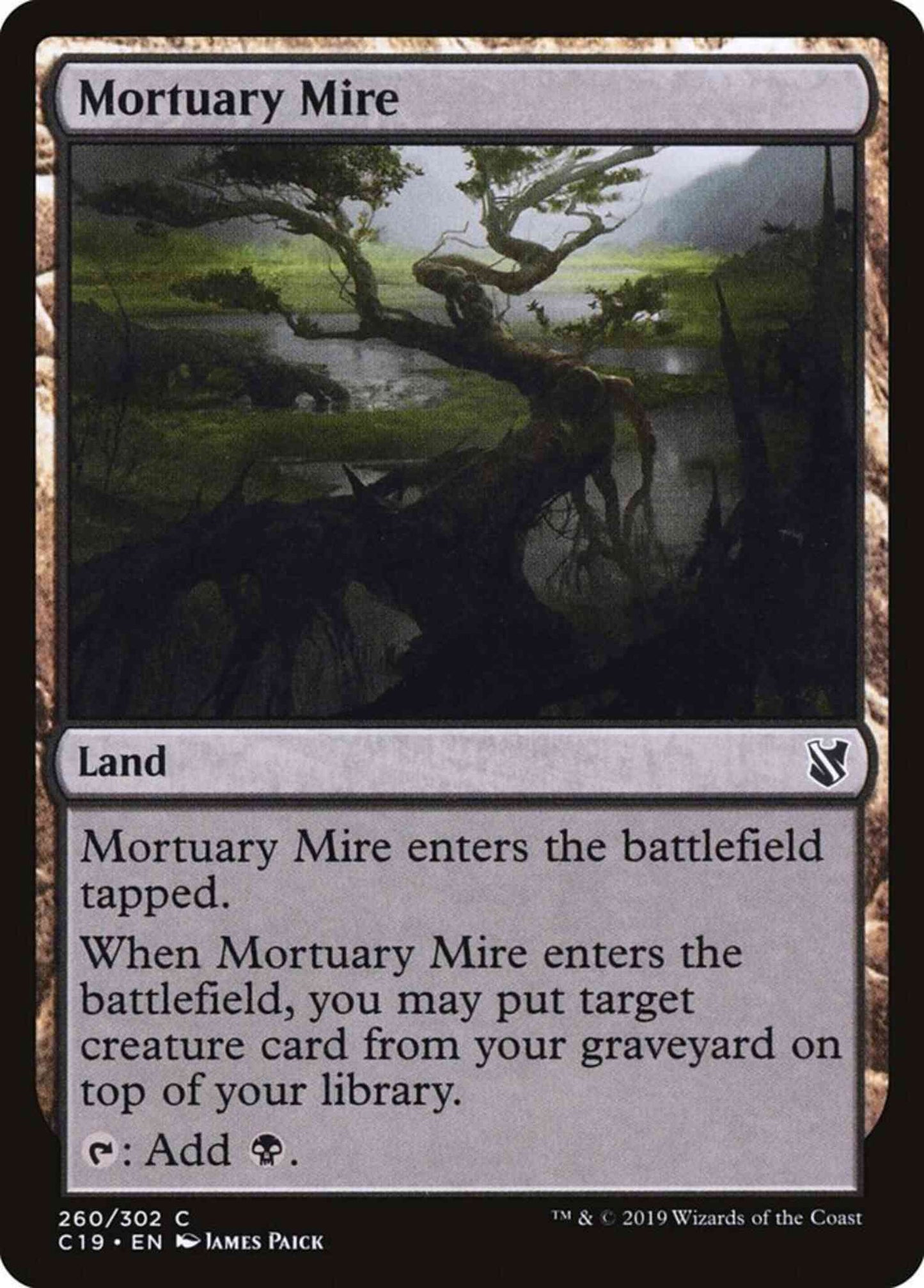 Mortuary Mire [260] [Commander 2019] [Non-Foil]