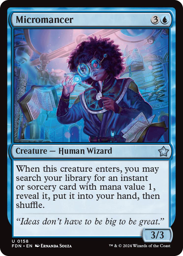 Micromancer [158] [Foundations] [Non-Foil]