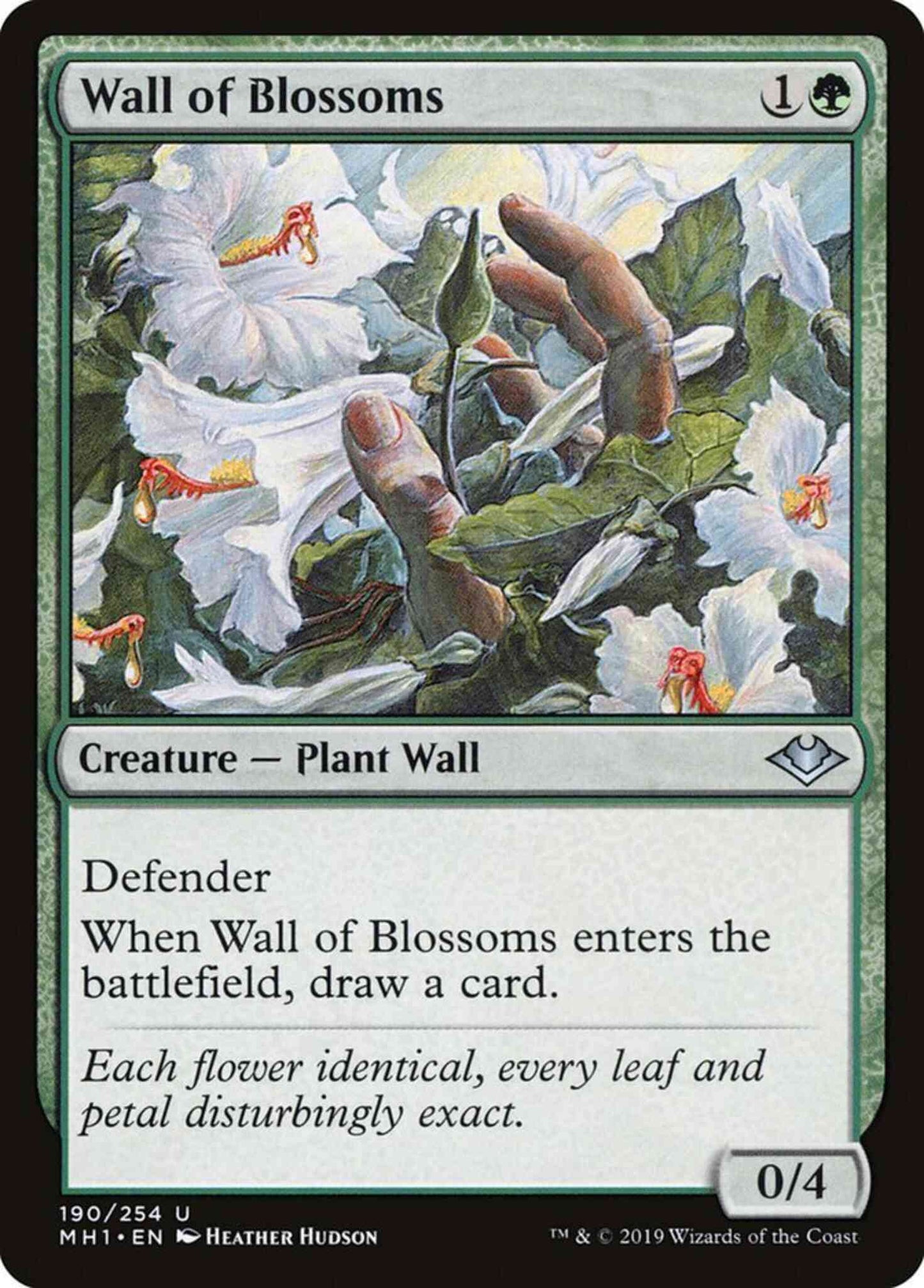 Wall of Blossoms [190] [Modern Horizons] [Non-Foil]