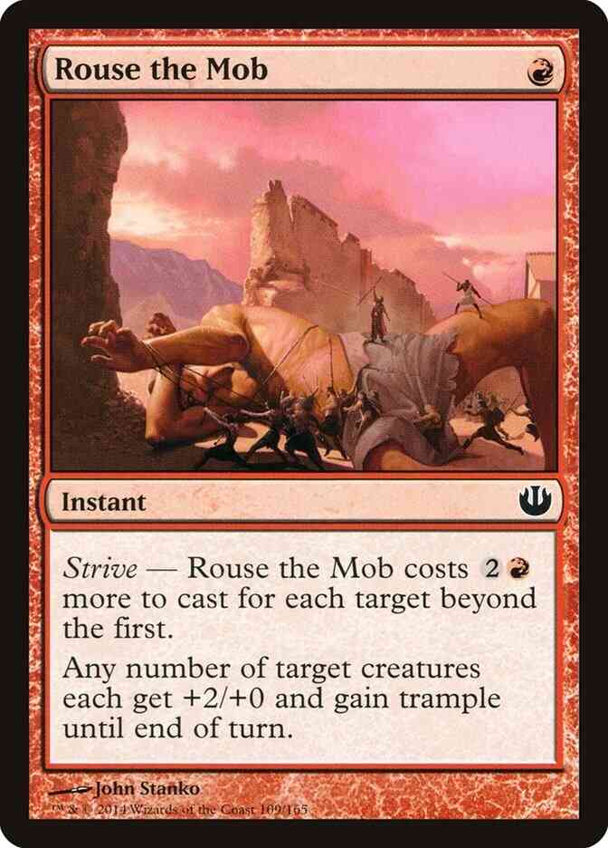 Rouse the Mob [109] [Journey into Nyx] [Non-Foil]