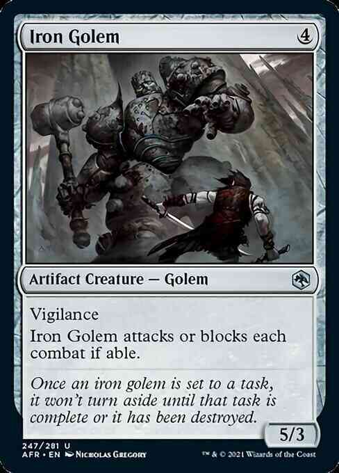 Iron Golem [247] [Adventures In The Forgotten Realms] [Non-Foil]
