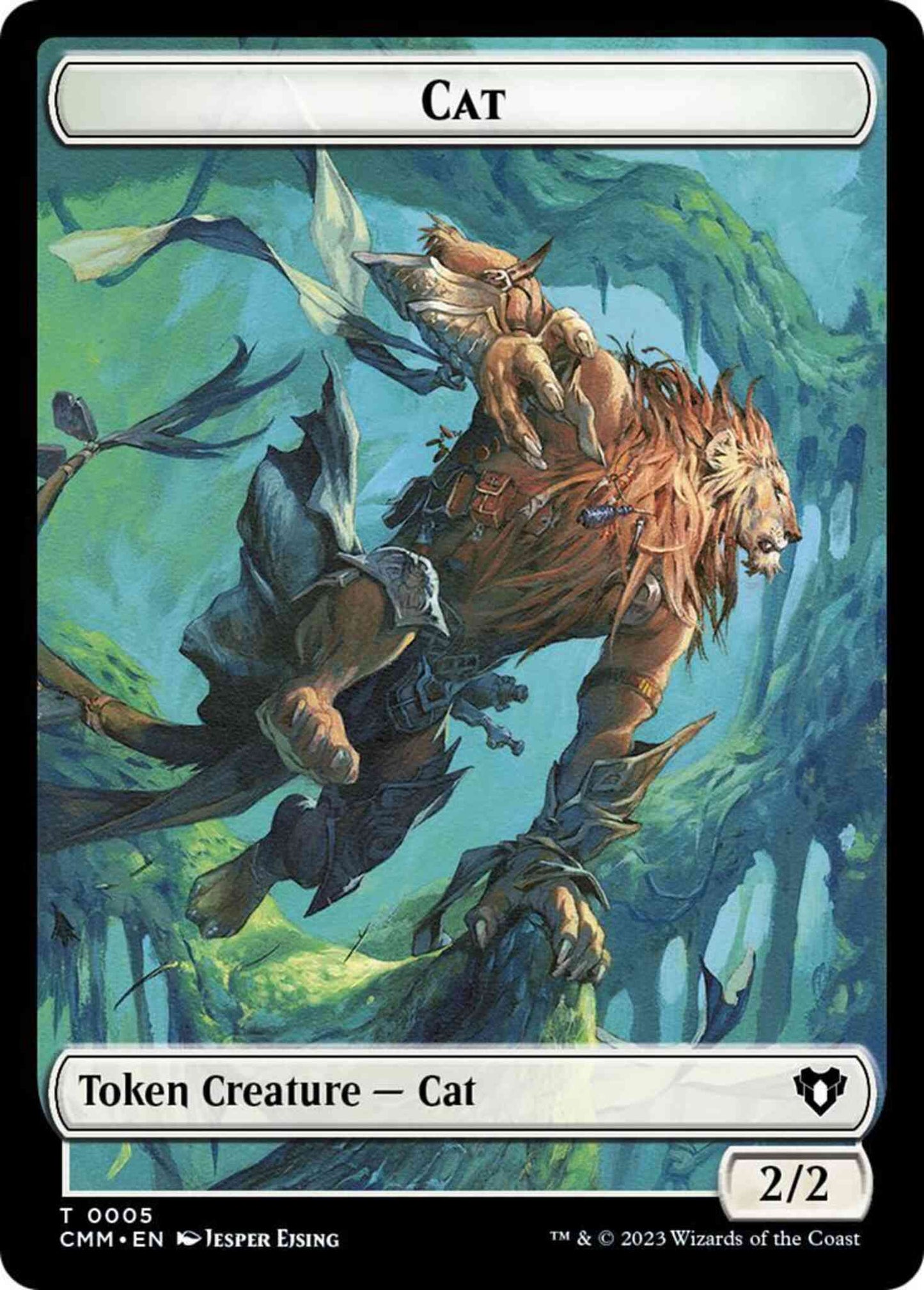 Cat Token (05) // Treasure Token (48) [Commander Masters: Tokens] [Non-Foil]