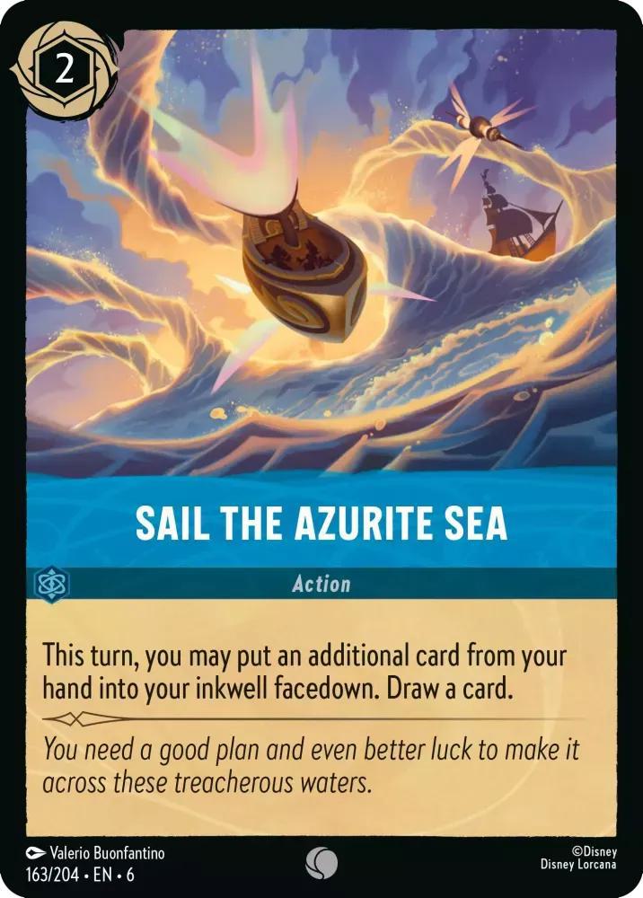 Sail the Azurite Sea - 163/204 [Azurite Sea] [Non-Foil]