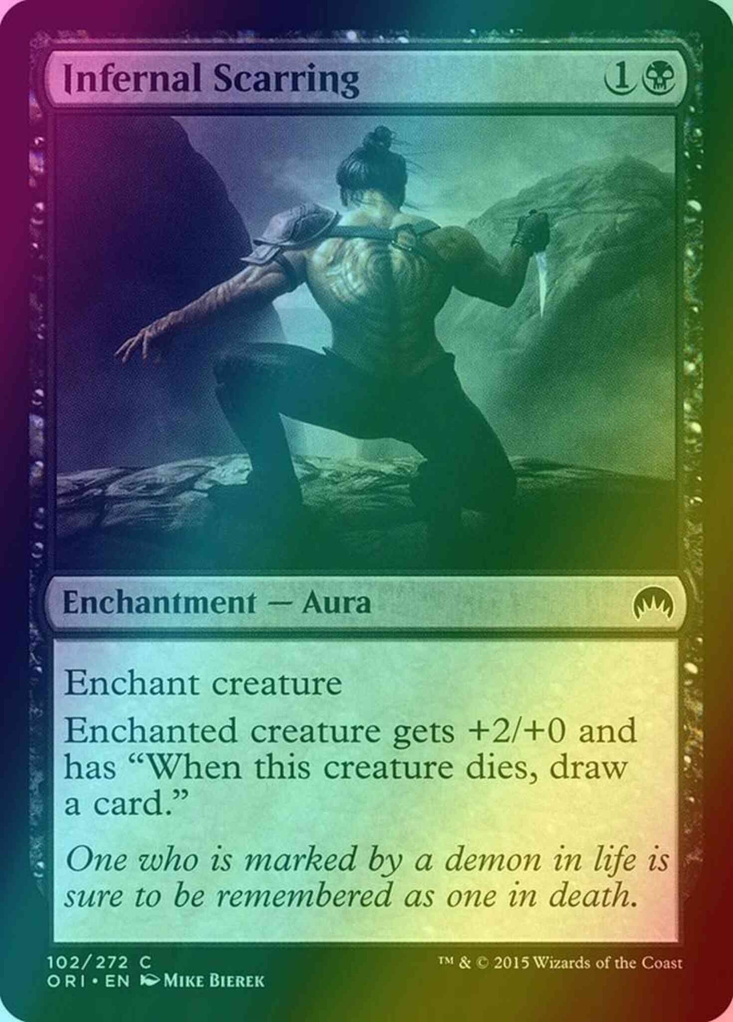 Infernal Scarring [102] [Magic Origins] [Foil]