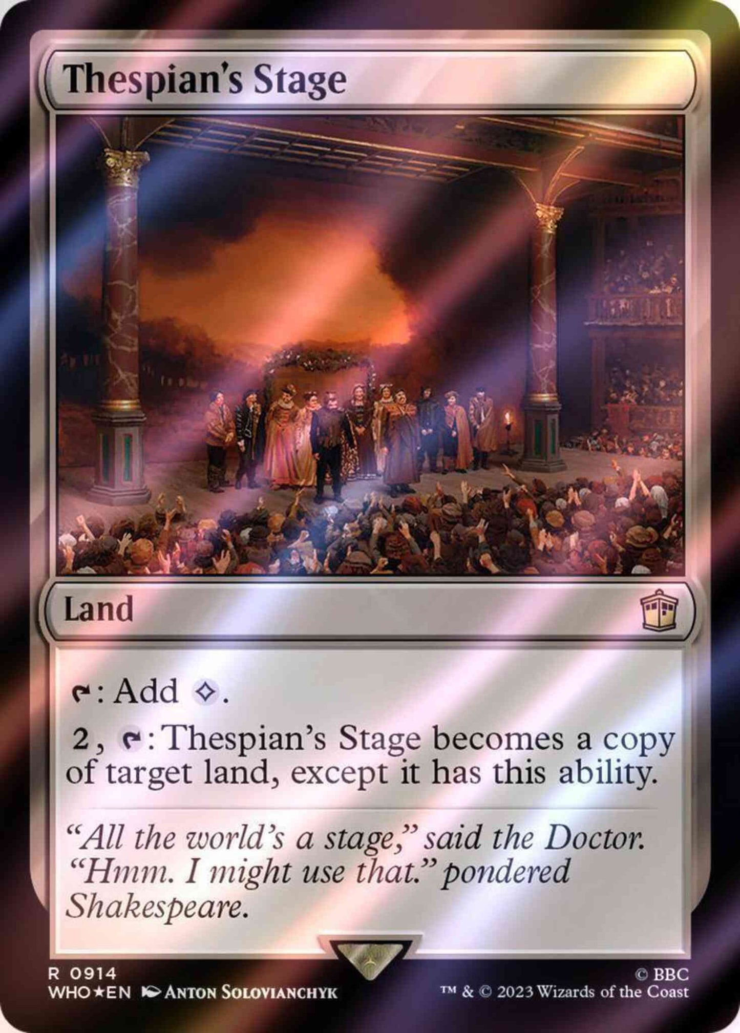 Thespian's Stage [914] [Universes Beyond: Doctor Who] [Surge Foil]