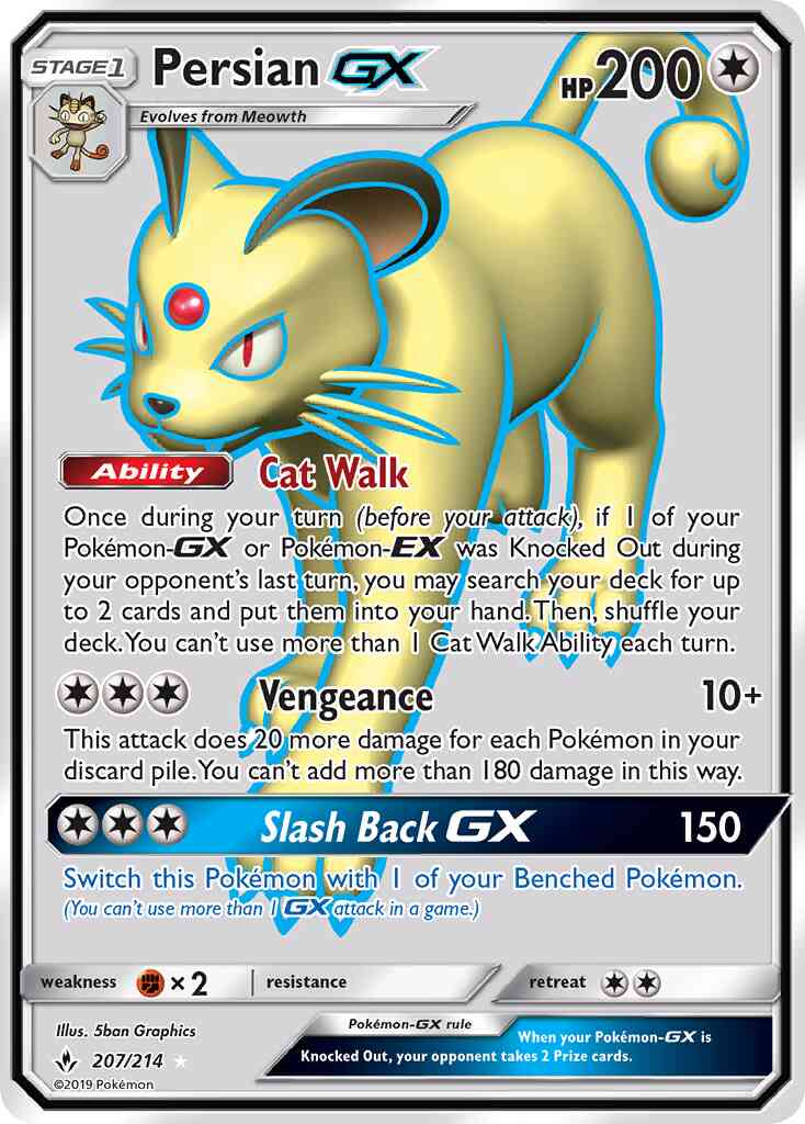 Persian-GX - 207/214 - Rare Ultra [sm10-207] [Ultra]