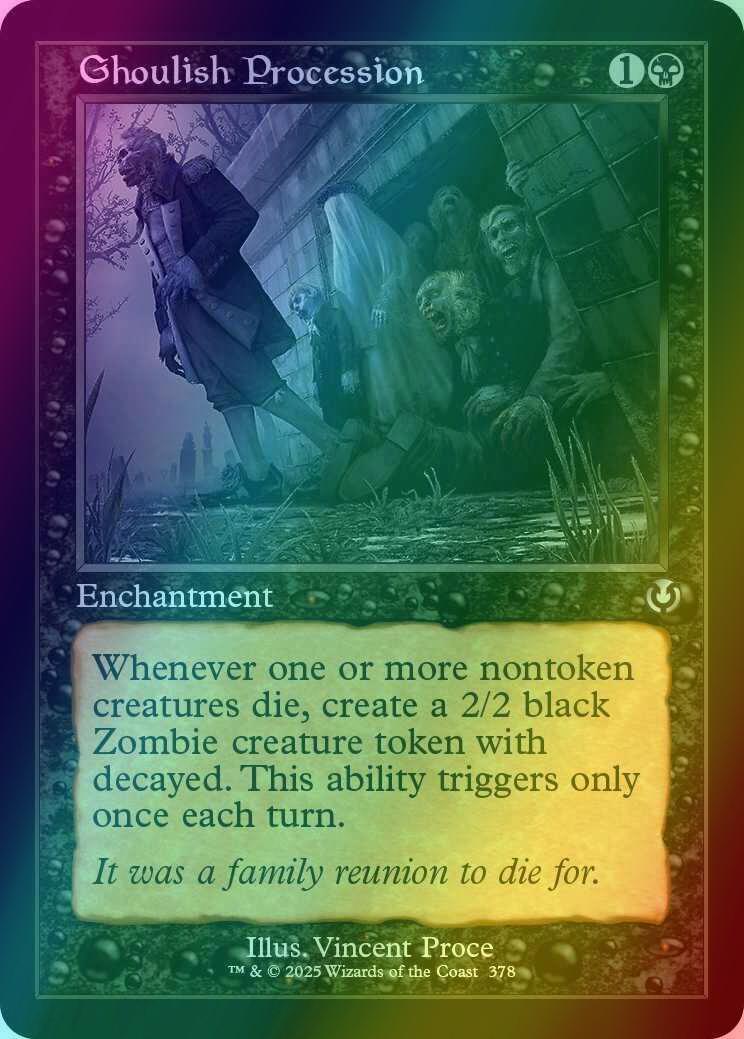 Ghoulish Procession [378] [Retro Frame] [Innistrad Remastered] [Foil]