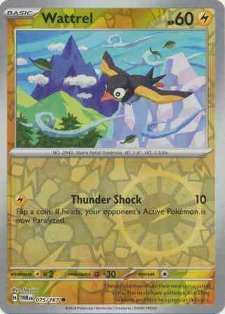 Wattrel - 075/167 - Common [sv06-075] [Reverse Holo]