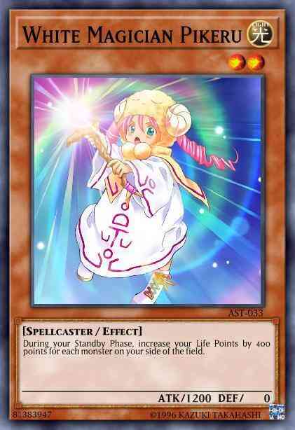 White Magician Pikeru - AST-033 - Common - Unlimited