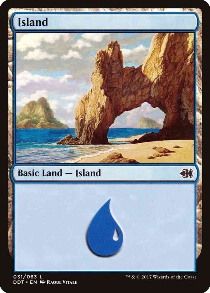 Island [31] [Duel Decks Merfolk vs Goblins] [Non-Foil]