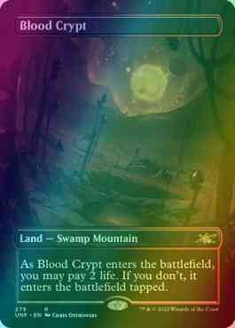 Blood Crypt [279] [Borderless] [Unfinity] [Foil]