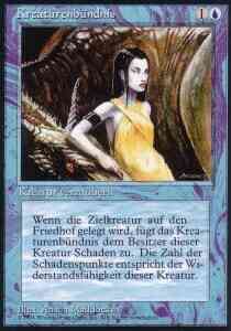 Creature Bond - German [55] [Foreign Black Border: German] [Non-Foil]