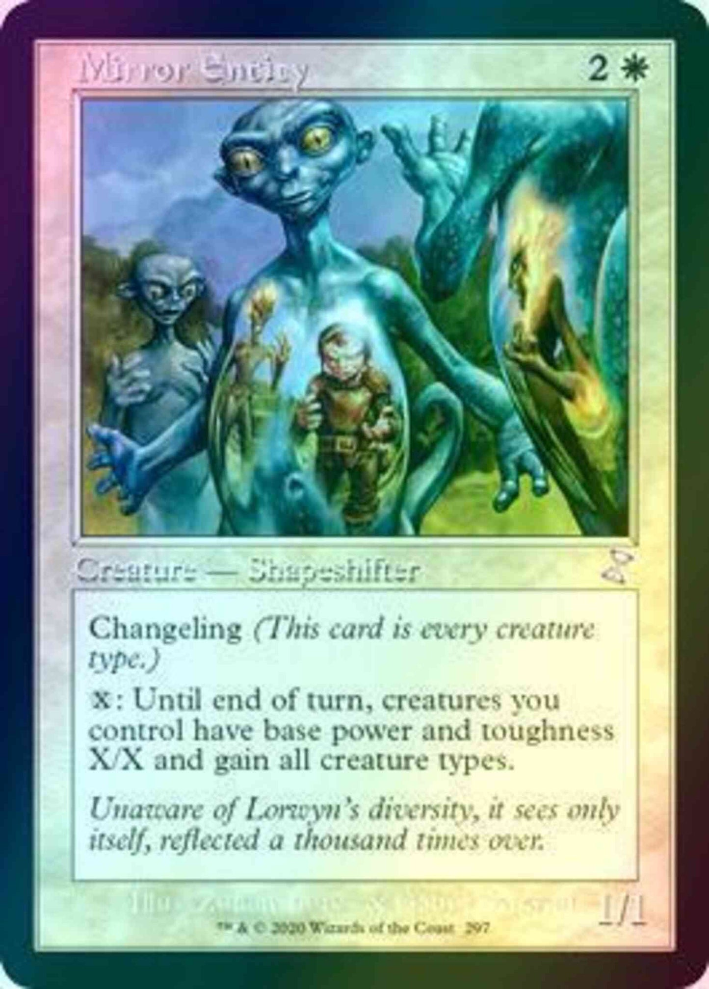 Mirror Entity [297] [Time Spiral Remastered] [Foil]