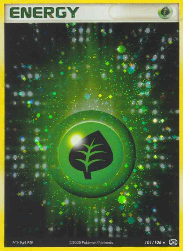 Grass Energy - 101/106 - Rare Holo [ex9-101] [Holo]