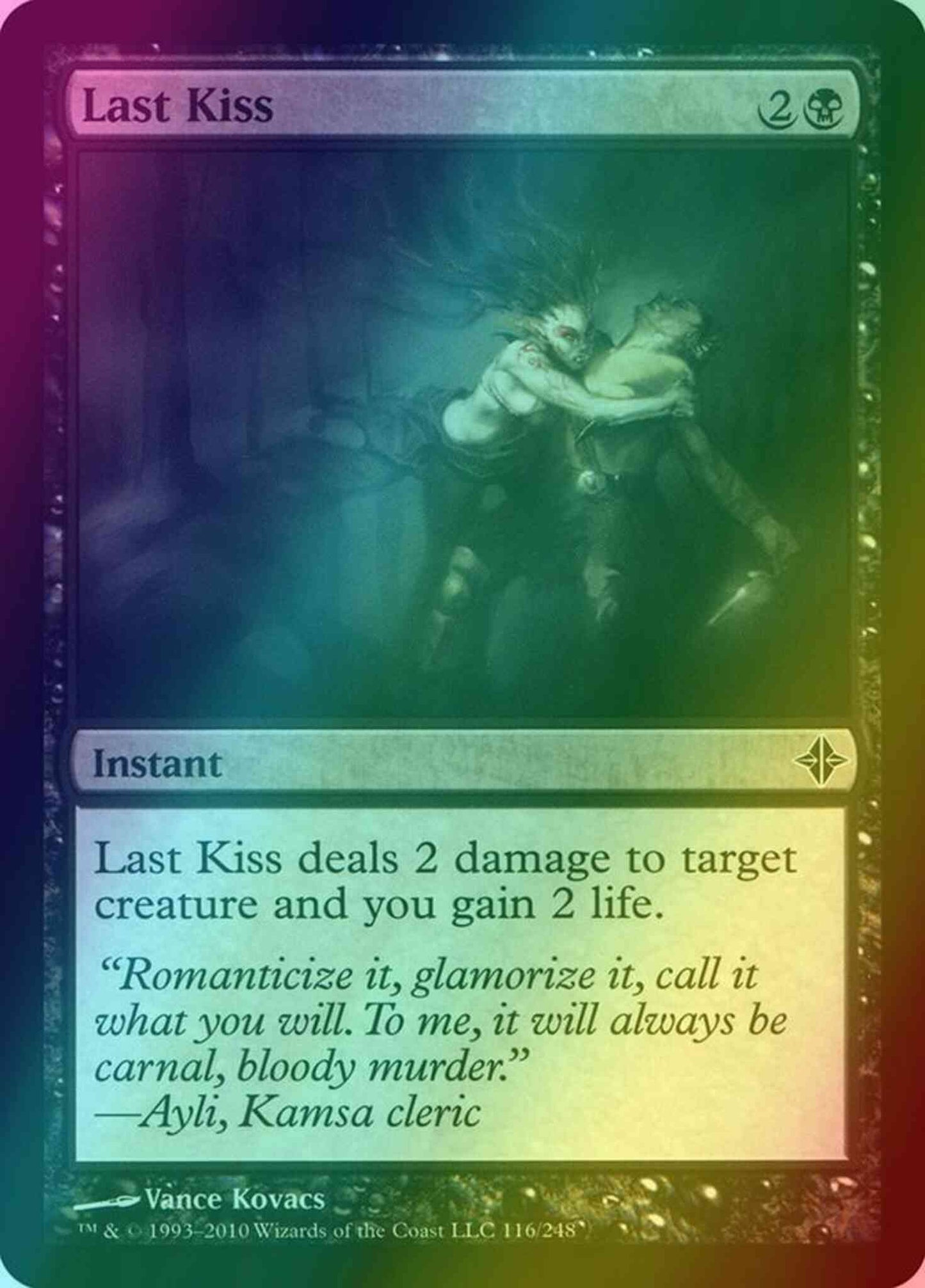 Last Kiss [116] [Rise Of The Eldrazi] [Foil]