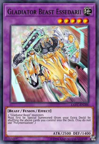 Gladiator Beast Essedarii (Red) - DL18-EN010 - Rare - Unlimited