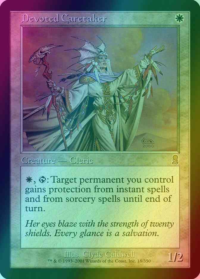 Devoted Caretaker [18] [Odyssey] [Foil]