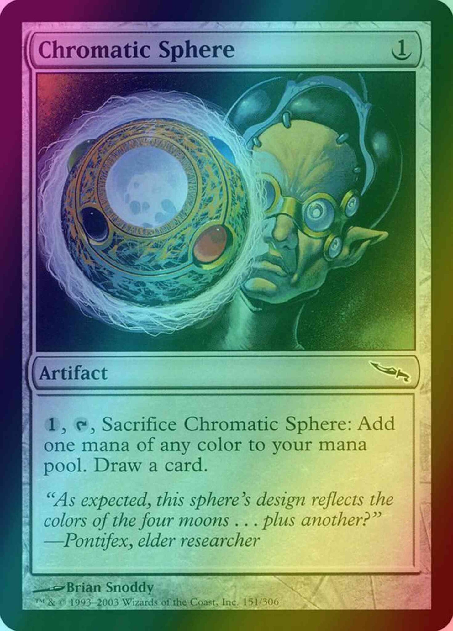Chromatic Sphere [151] [Mirrodin] [Foil]