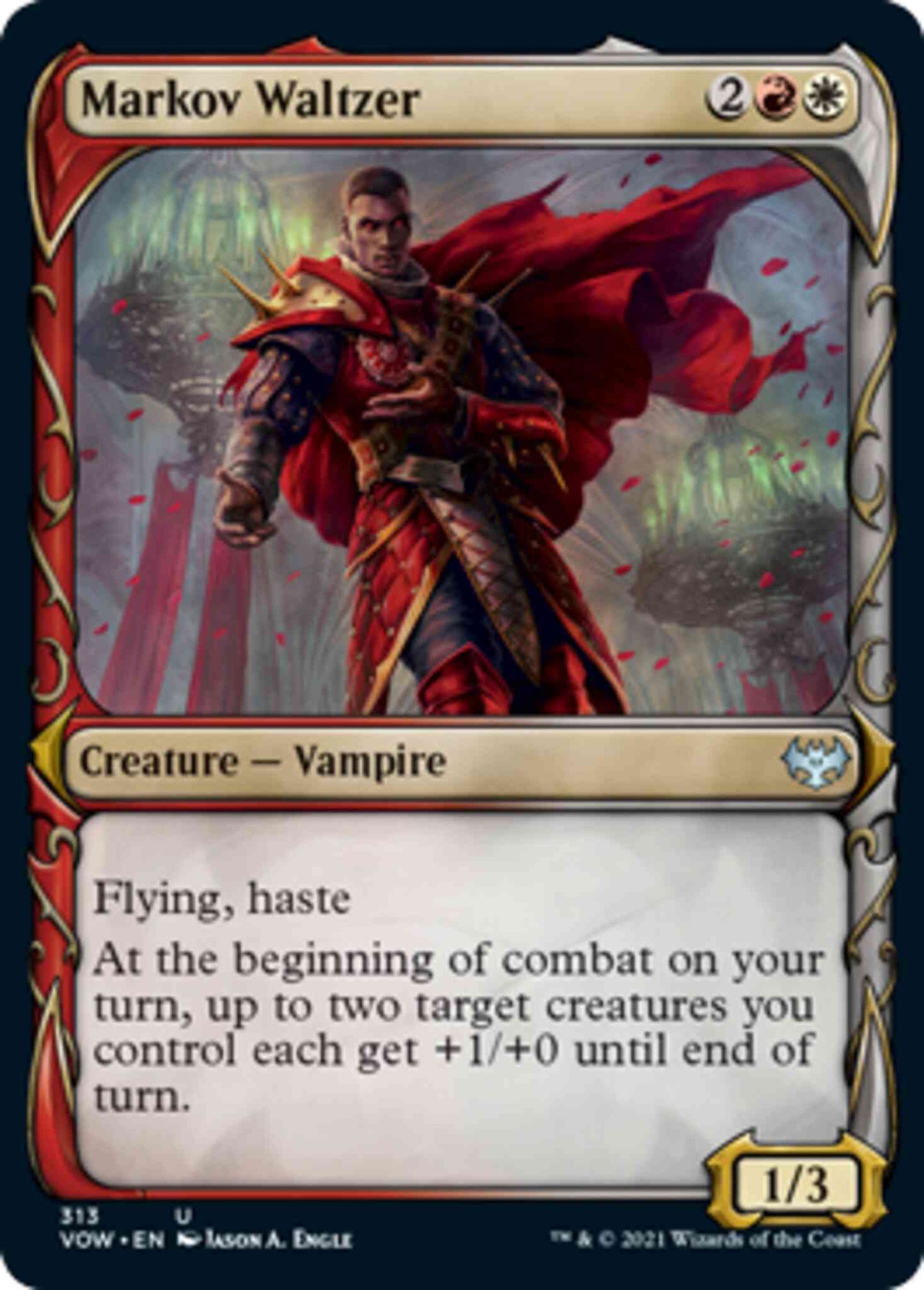 Markov Waltzer [313] [Fang Frame Showcase] [Innistrad: Crimson Vow] [Non-Foil]