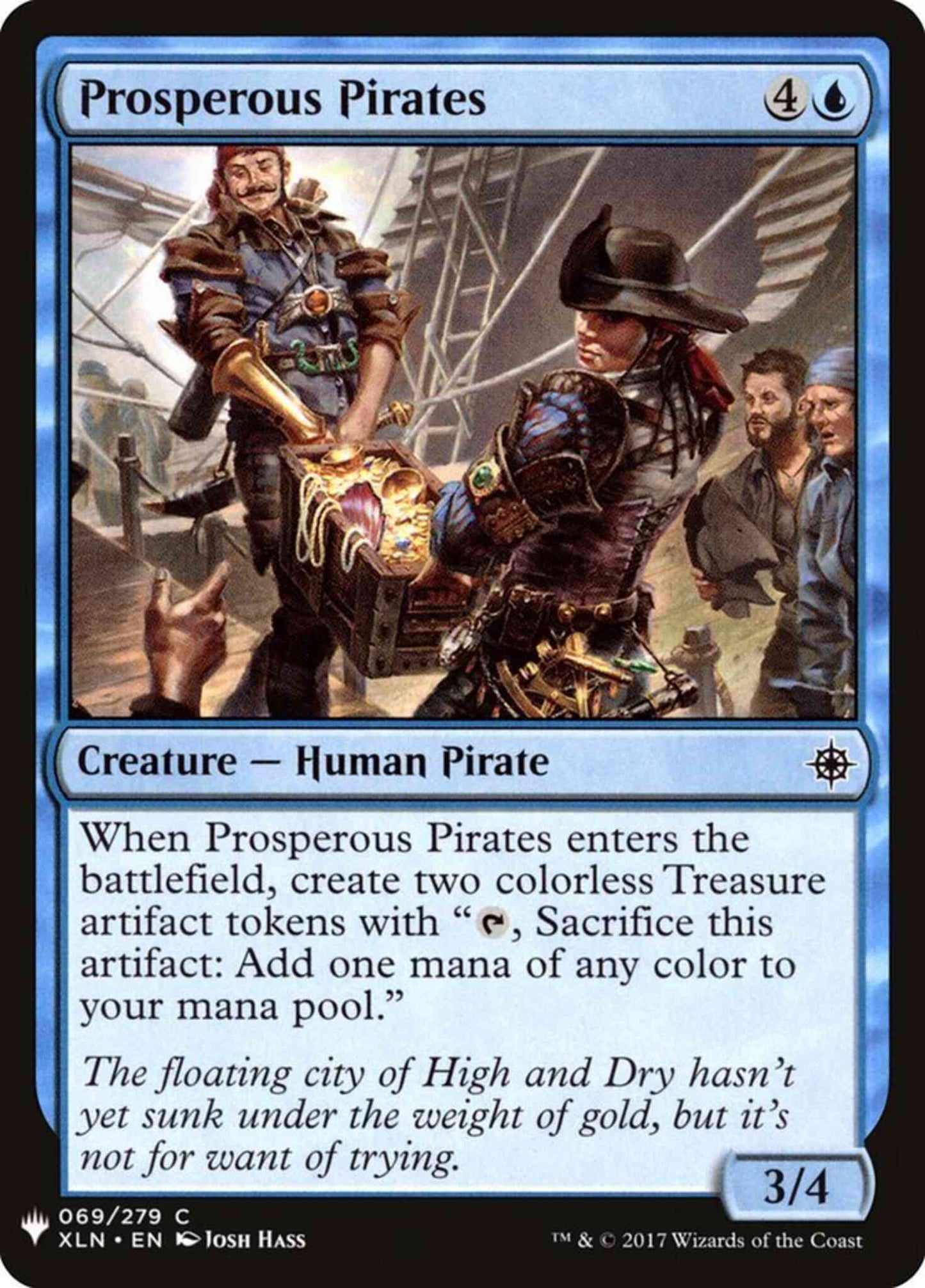 Prosperous Pirates [XLN-69] [The List] [Non-Foil]
