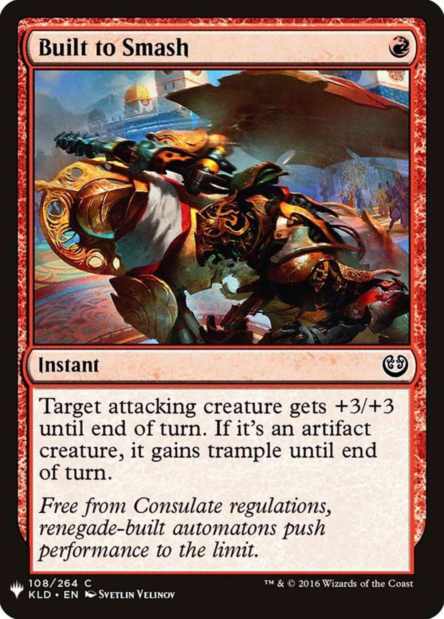 Built to Smash [KLD-108] [The List] [Non-Foil]