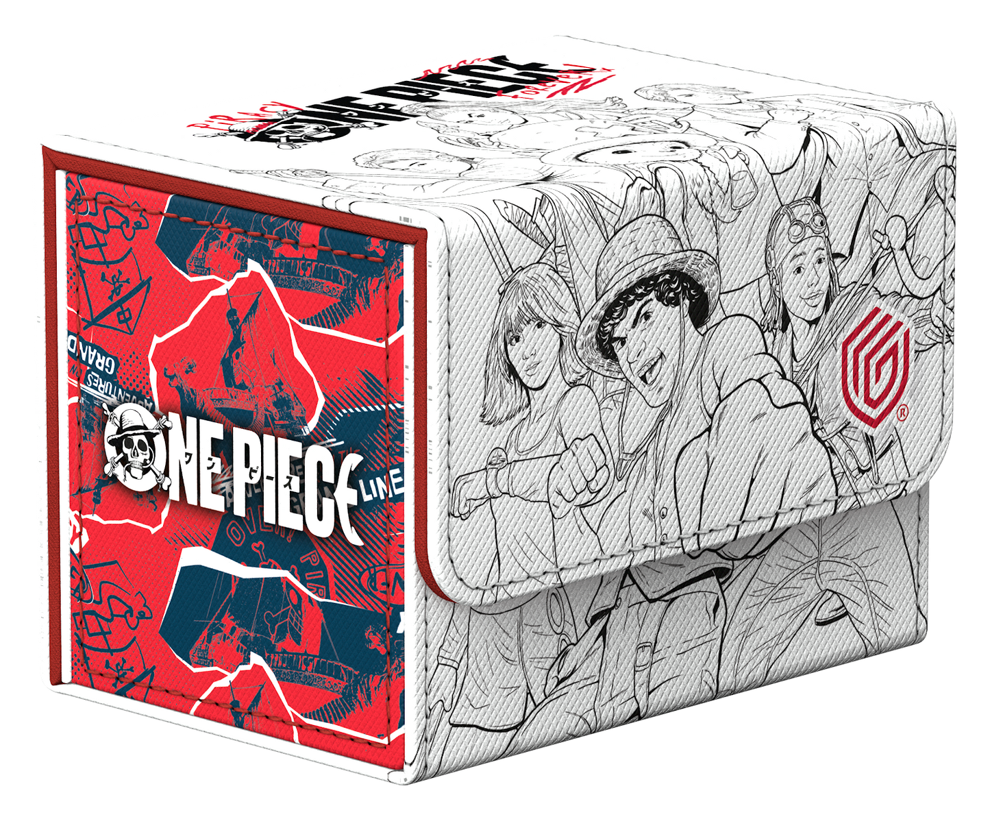 Ultimate Guard Sidewinder Xenoskin Deck Case - 80+ - One Piece - Sketch