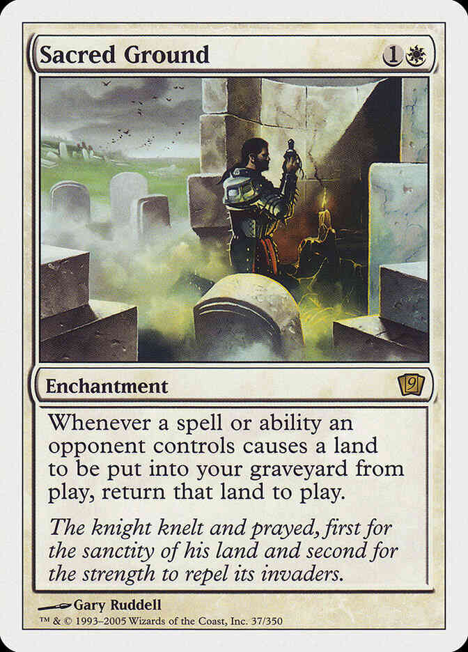 Sacred Ground [37] [Ninth Edition] [Non-Foil]