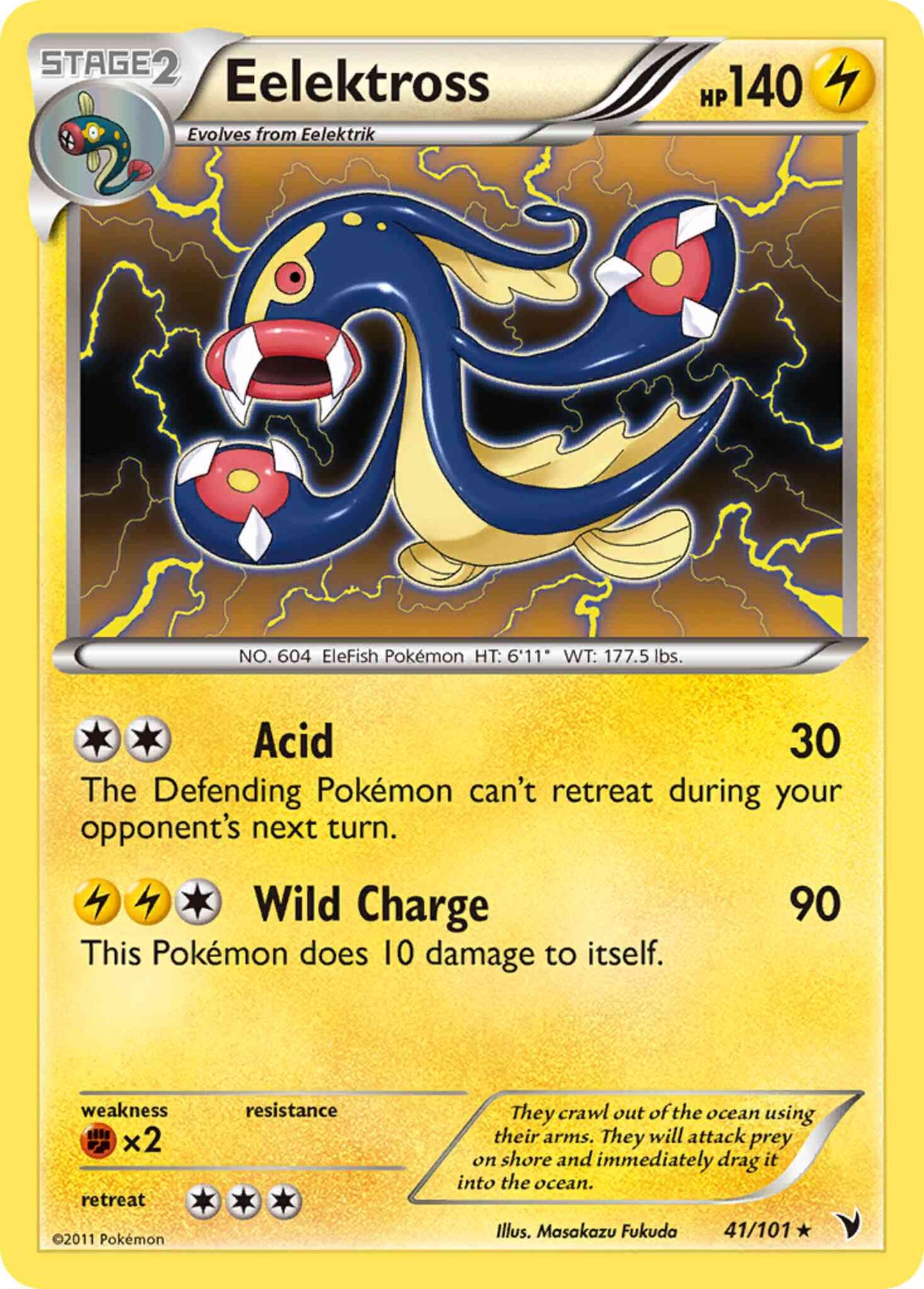 Eelektross - 41/101 - Rare Holo [bw3-41] [Holo]